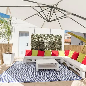 Ma1a-apt With Rooftops With Palms Close To Old Town Apartamento Málaga